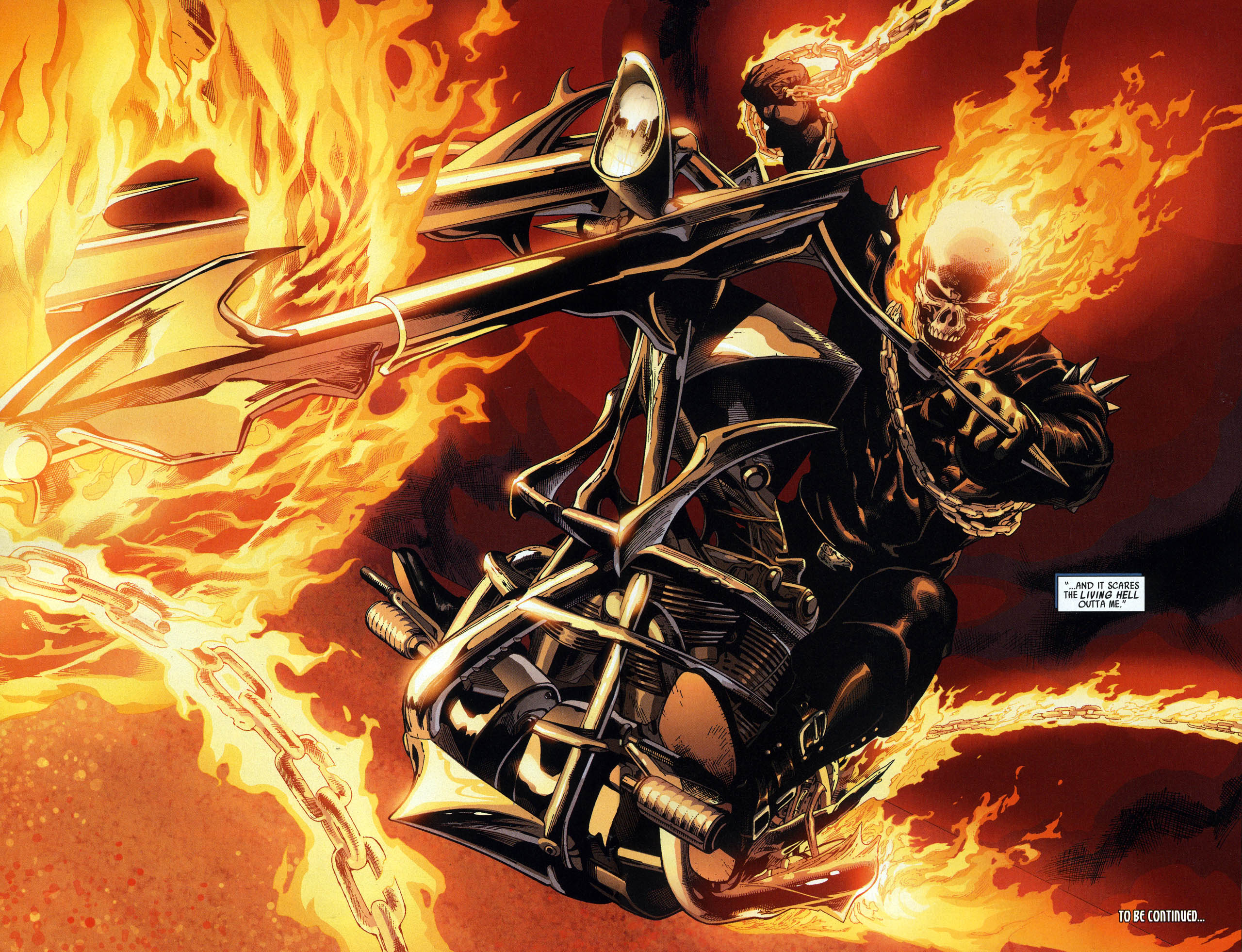 Ghost Rider in Ultimate Avengers 2 #2